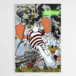tableau street art donald duck 1.webp