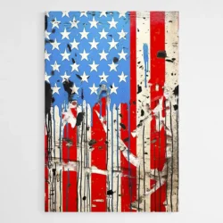 tableau street art drapeau americain 1.webp