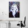 tableau street art femme elegante portrait 2 3 4.webp
