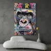 tableau street art gorille portrait 2 3 3.webp