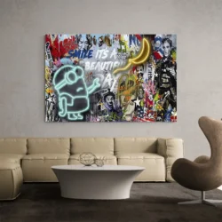 tableau street art graffiti moderne paysage 3 2 3.webp