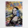 tableau street art joconde jaune 1.webp