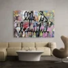 tableau street art la vie est belle paysage 3 2 3.webp