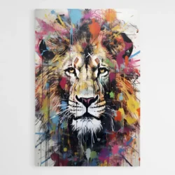tableau street art lion 1.webp