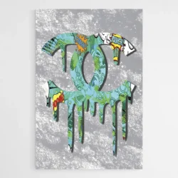 tableau street art logo chanel 1.webp