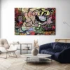 tableau street art mario paysage 3 2 3.webp