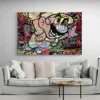 tableau street art mario paysage 3 2 4.webp