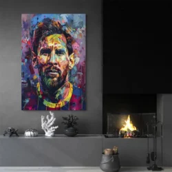 tableau street art messi portrait 2 3 3.webp