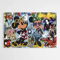 tableau street art mickey minnie 1.webp