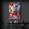 tableau street art mickey panthere rose portrait 2 3 4.webp