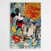 tableau street art mickey star wars 1.webp