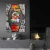 tableau street art montre portrait 2 3 4.webp