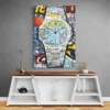 tableau street art patek philippe portrait 2 3 2.webp