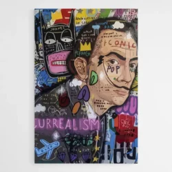 tableau street art salvador dali 1.webp