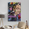 tableau street art salvador dali portrait 2 3 4.webp