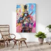 tableau street art samourai portrait 2 3 2.webp