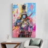 tableau street art samourai portrait 2 3 3.webp