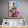 tableau street art samourai portrait 2 3 4.webp