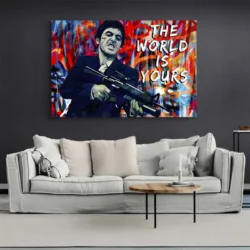 tableau street art scarface paysage 3 2 2.webp