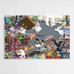 tableau street art tom et jerry 1.webp