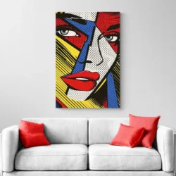 tableau style roy lichtenstein portrait 2 3 2.webp