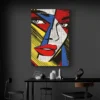 tableau style roy lichtenstein portrait 2 3 3.webp