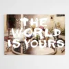 tableau the world is yours moderne 1.webp