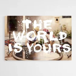 tableau the world is yours moderne 1.webp