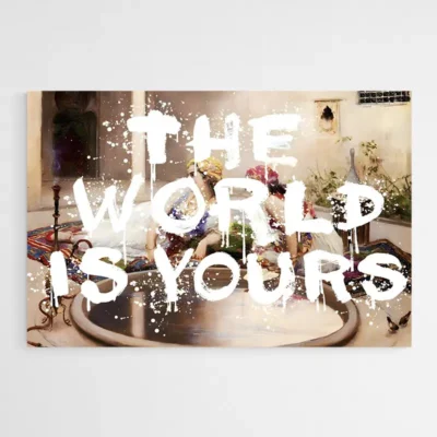 tableau the world is yours moderne 1.webp