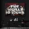 tableau the world is yours vintage paysage 3 2 2.webp