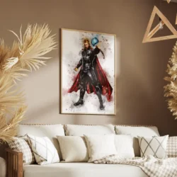 tableau thor chambre enfant portrait 2 3 2.webp