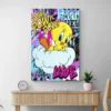 tableau titi pop art portrait 2 3 4.webp