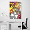 tableau tom jerry pop art portrait 2 3 2.webp