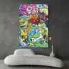 tableau tortues ninja portrait 2 3 4.webp