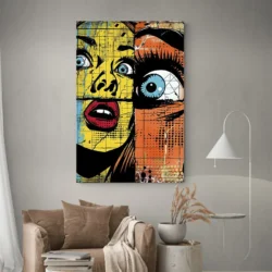 tableau unique pop art portrait 2 3 3.webp