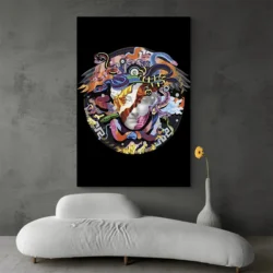 tableau versace portrait 2 3 4.webp