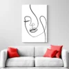 tableau visage femme minimaliste portrait 2 3 4.webp