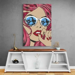 tableau visage pop art femme portrait 2 3 2.webp