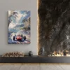 tableau voiture grand prix de monaco portrait 2 3 3.webp