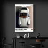 tableau voiture porsche 911 portrait 2 3 4.webp