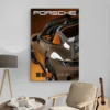 tableau voiture porsche marron portrait 2 3 2.webp