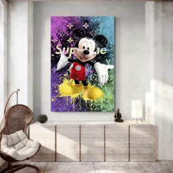 tableaumickeymousepopartcadre portrait 2 3 4.webp