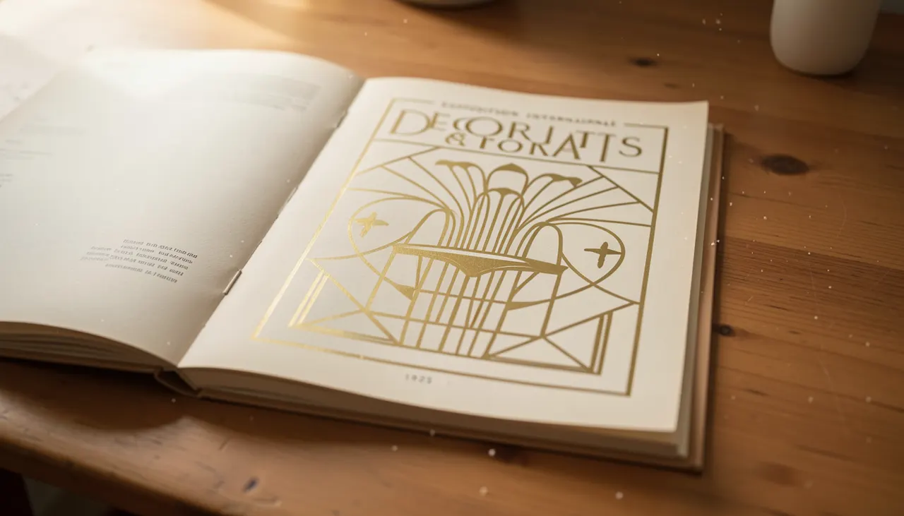 Catalogue Exposition 1925 Page de catalogue Expo 1925 arts décoratifs Paris