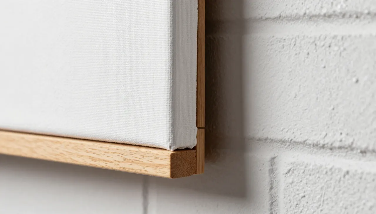 L'effet flottant Toile sans cadre flottant sur mur