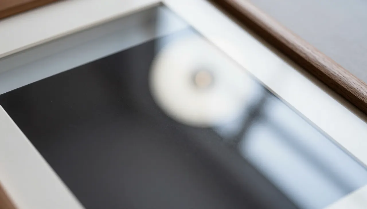 Verre standard vs antireflet Reflets parasites sur un verre standard